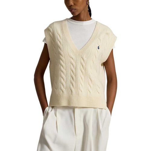Polo Ralph Lauren Cable Knit Wool Cashmere Sweater Vest